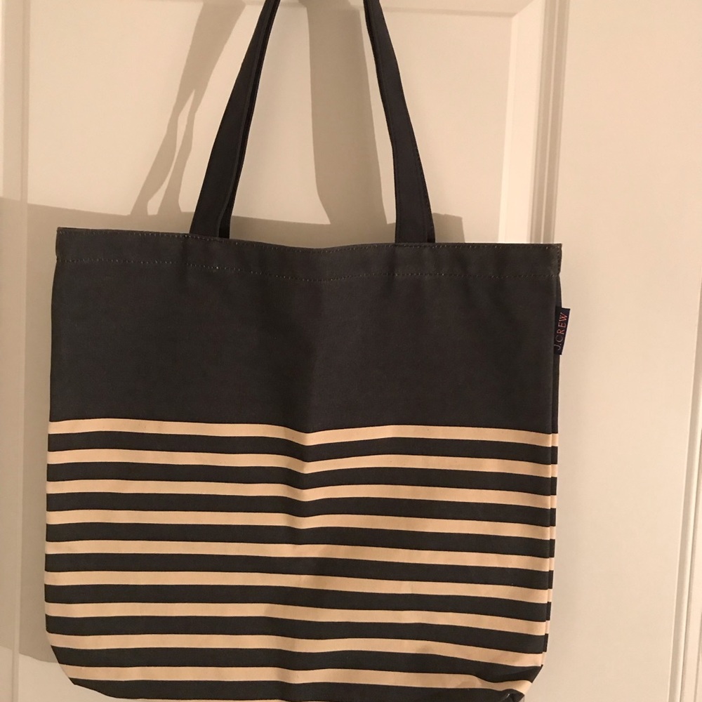 J Crew Canvas tote bag